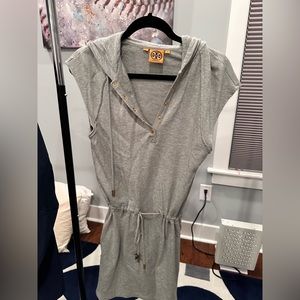 Tory Burch casual dress, drawstring waist, great for beach or pool